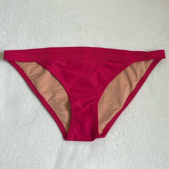 J. Crew Other - J. Crew Women’s Ribbed Full Coverage Low Rise Bikini Bottom Size Small